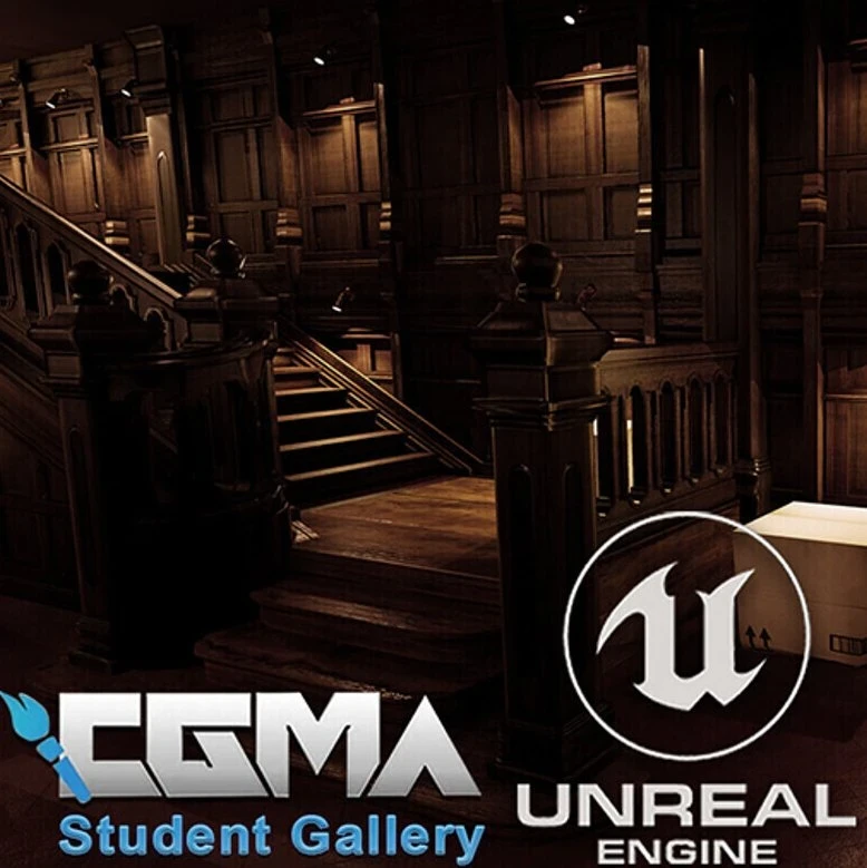 [UE4] Mansion - UE4 Modular Environments - CGMA