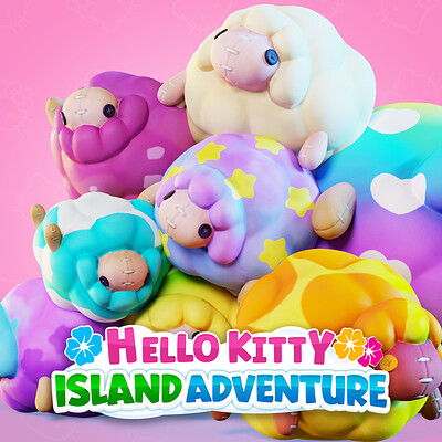 Hello Kitty Island Adventure - Lamb Plush