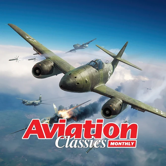 Piotr Forkasiewicz - Aviation Classics Monthly - Me262 cover