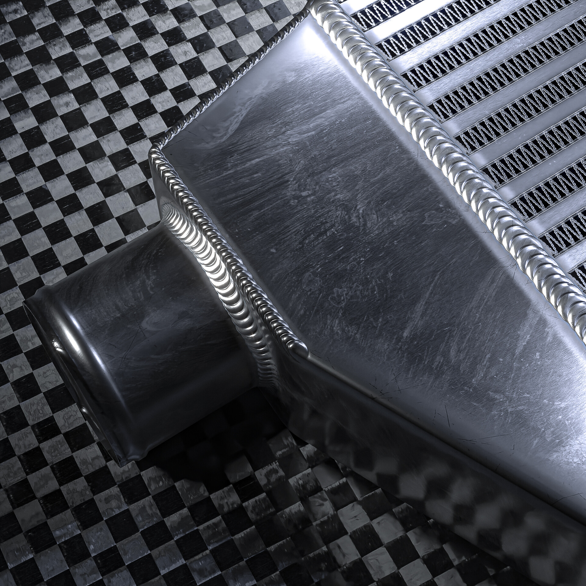 ArtStation - SpeedFactory Intercooler 3D Model