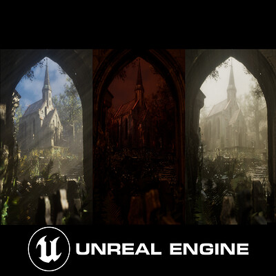 Cementery lighting doodle