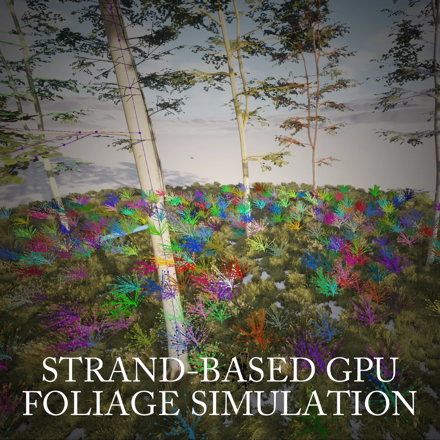 ArtStation - Strand-Based GPU Foliage Simulation