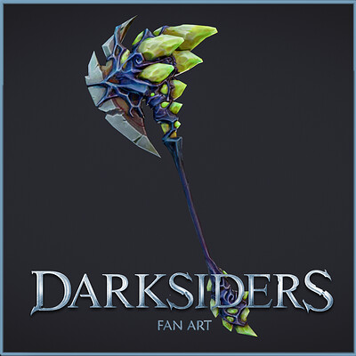 Darksiders Fan Art - Axe (Game-ready)