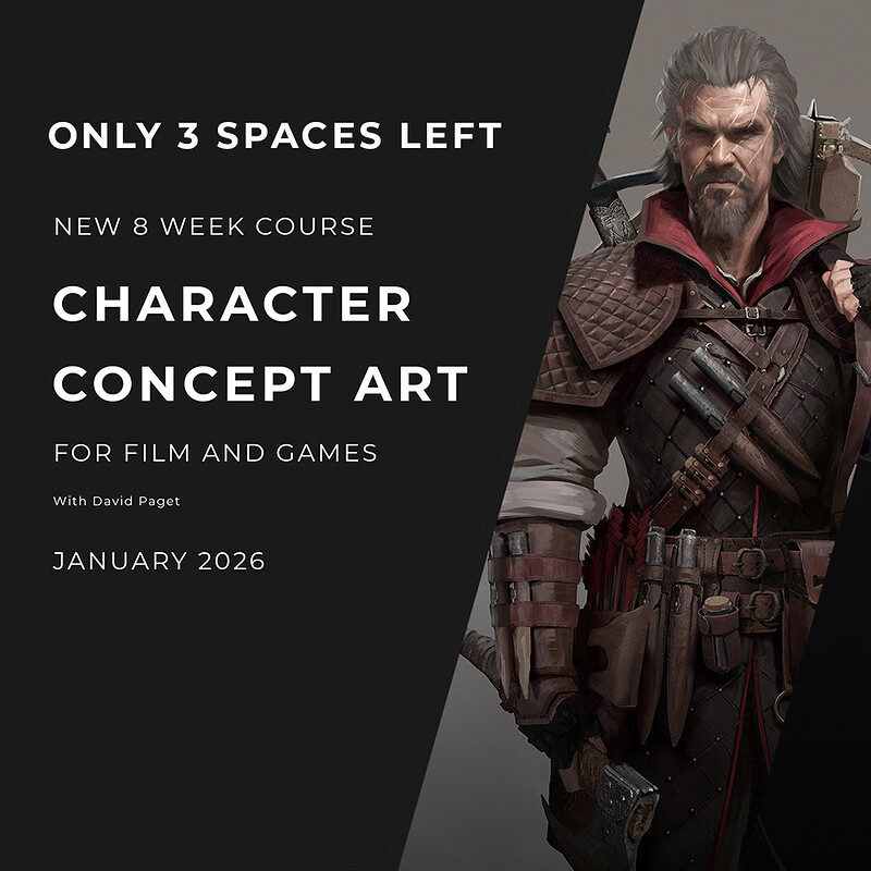 Character Concept Art for Film and Games