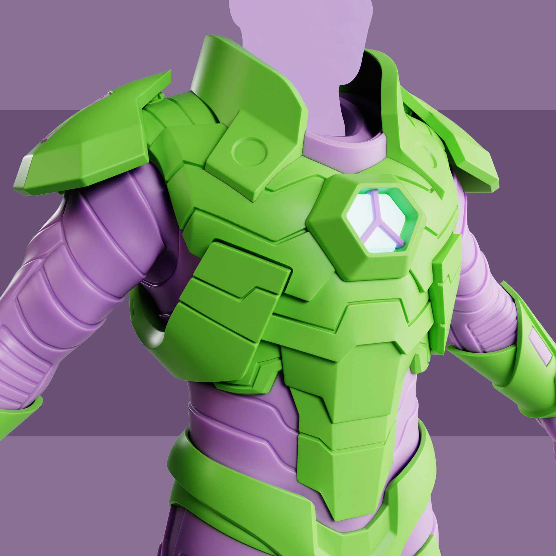 ArtStation Lex Luthor Power Suit