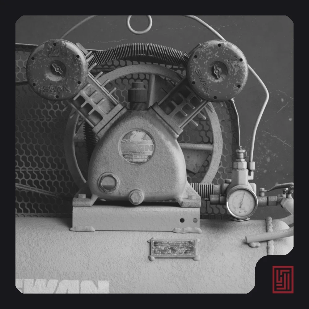 Vintage Air Compressor