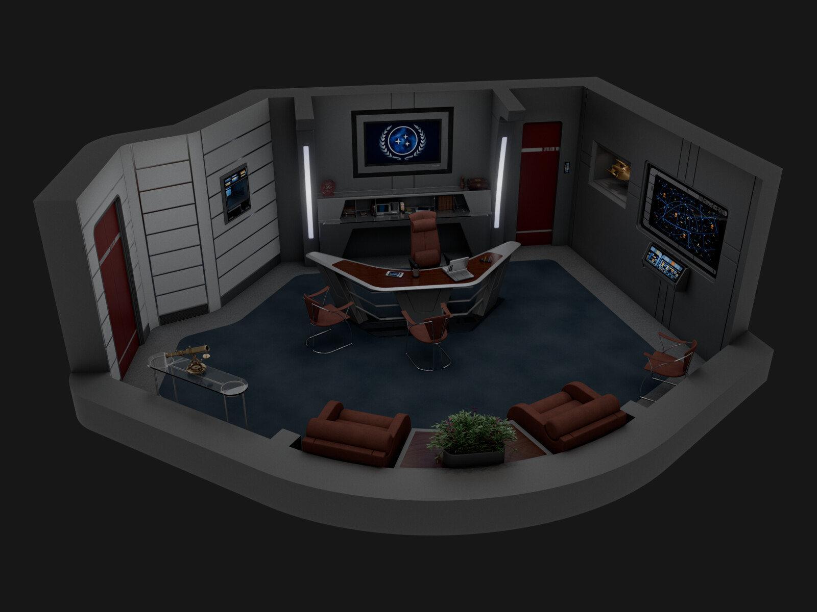 USS Cerberus - Deck 01: Ready Room