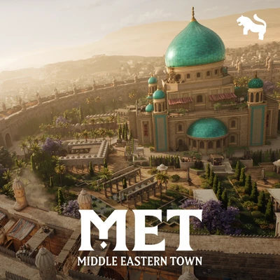 Middle Eastern Town Gigapack
