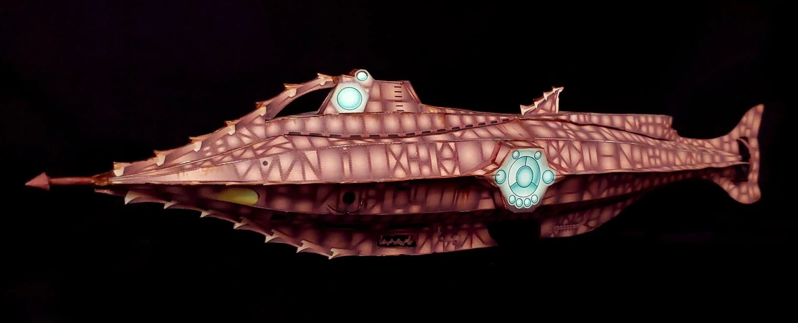 The Nautilus Paper Card Model