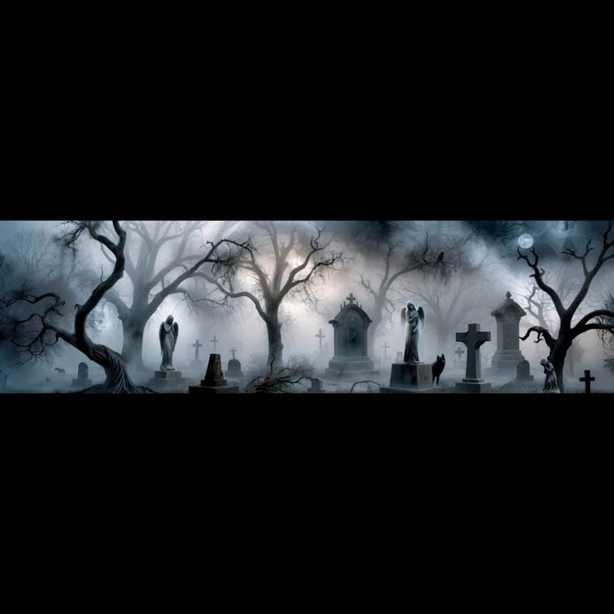 Weeping angels (8K super ultra-wide wallpaper)