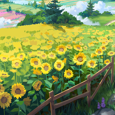 Fantasy book cover illustration