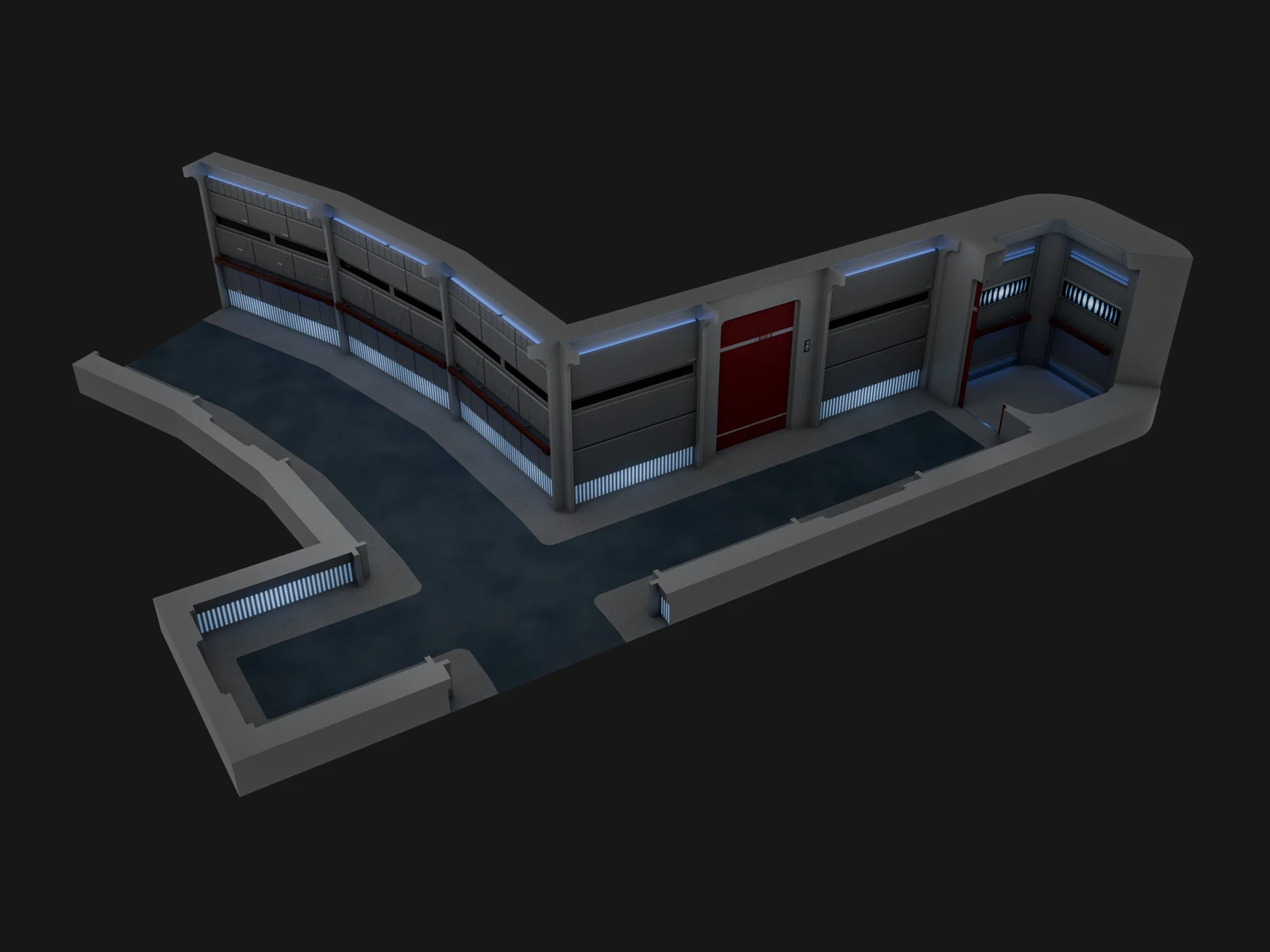 USS Cerberus - Standard Corridor