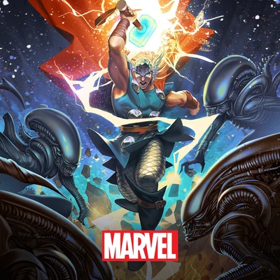 Aliens Vs. Avengers (2024) #2