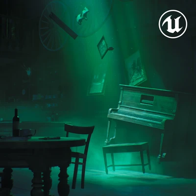 Alien Abduction Saloon - Relight UE5