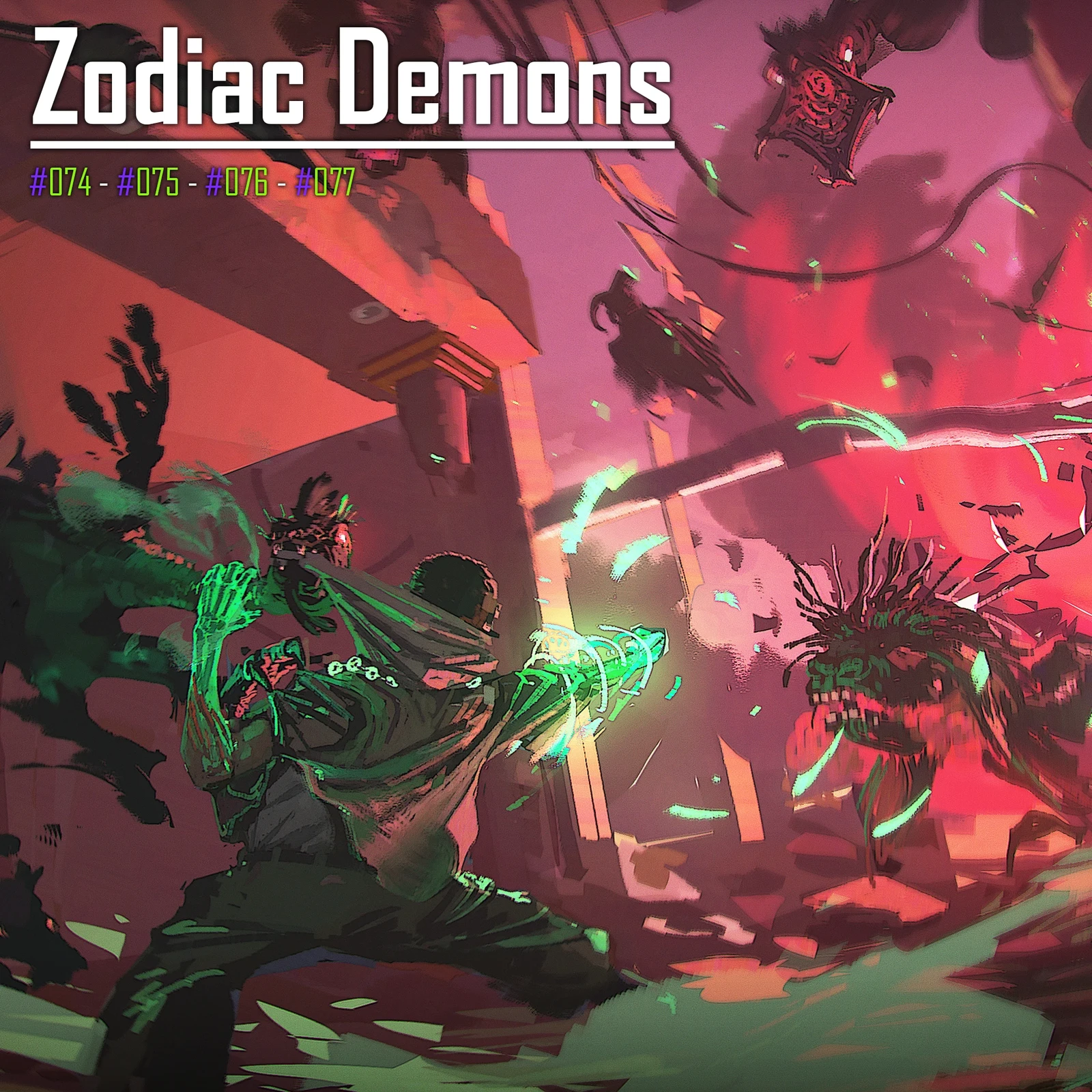 Zodiac Demon - Digital Painting Time-lapse