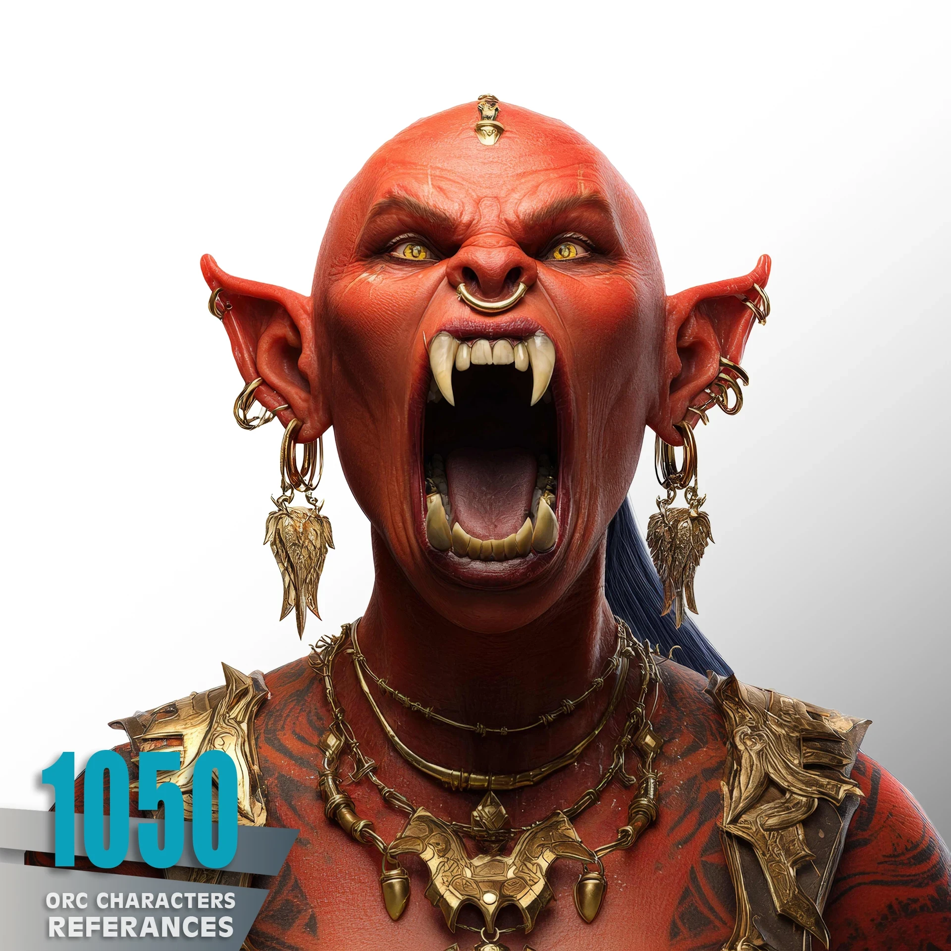 Salad Studio - 1050 Orc World - Reference Image Pack v.1 | 4K