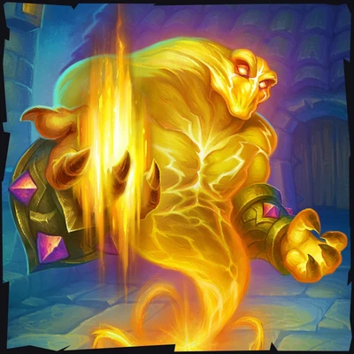 Cleansing Lightspawn | Hearthstone Minion Card