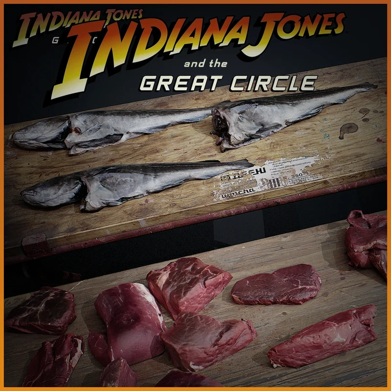 Indiana Jones - food photogrammetry