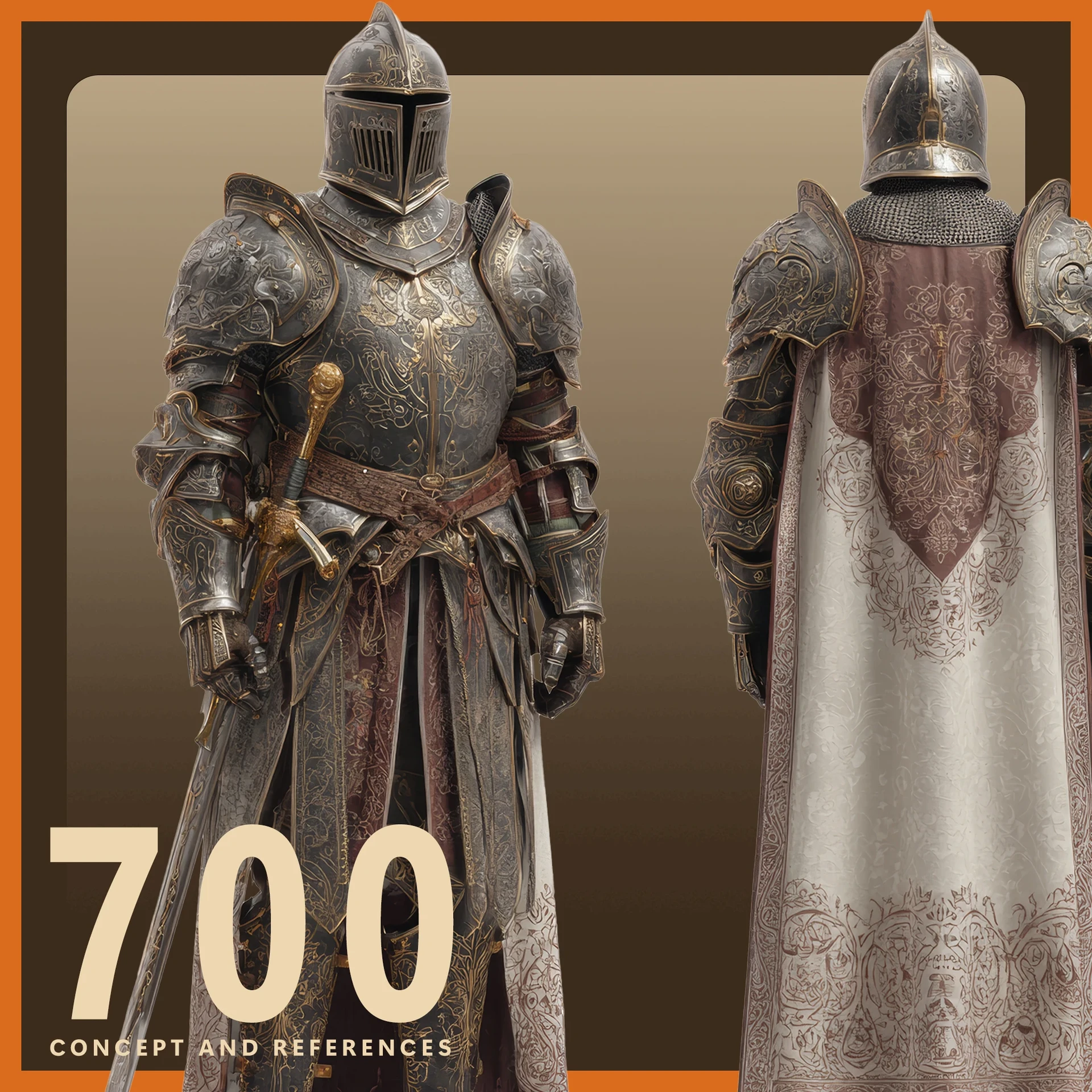 ArtStation - 700 Medieval Armor Concept and Reference