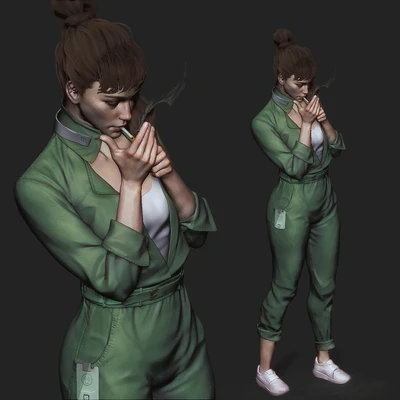 Break Time [Zbrush] 