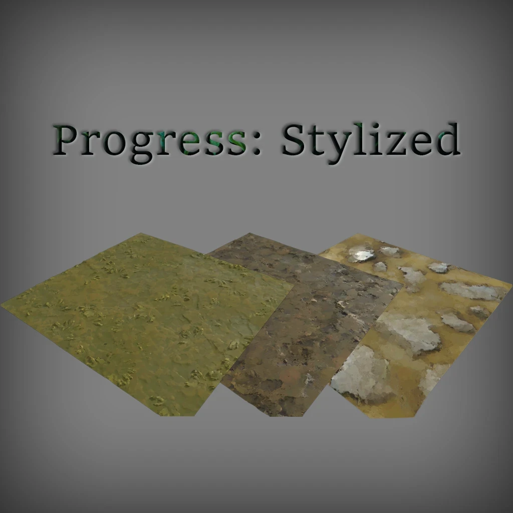 ArtStation - Stylized Exploration Progress