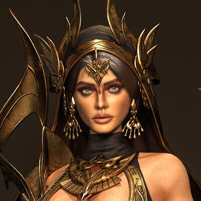 Sorceress Anisha _ Hyunwoo Oh