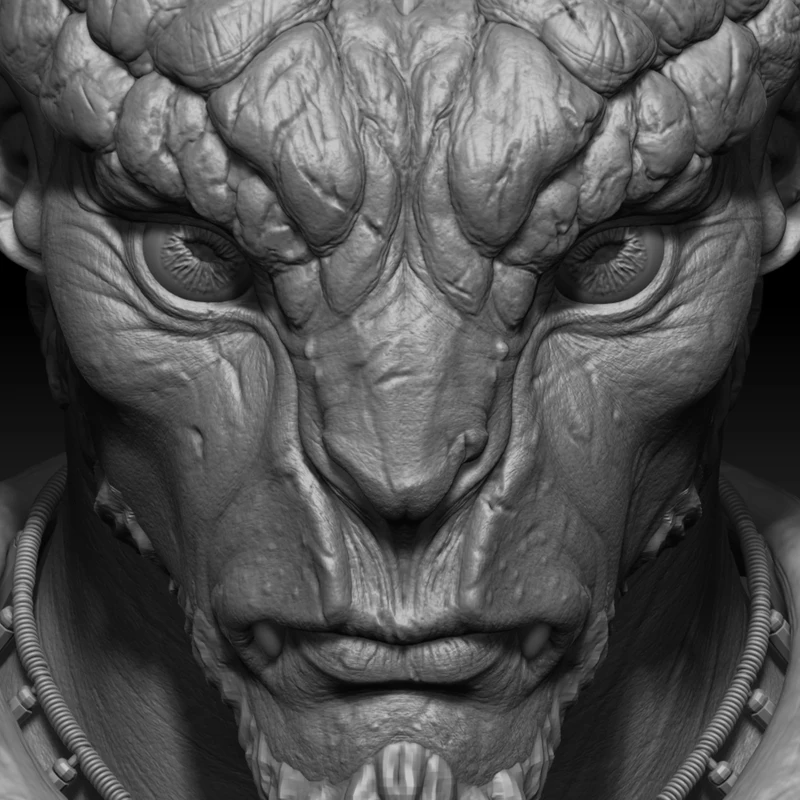 Nar Garzhvog High Poly Sculpt