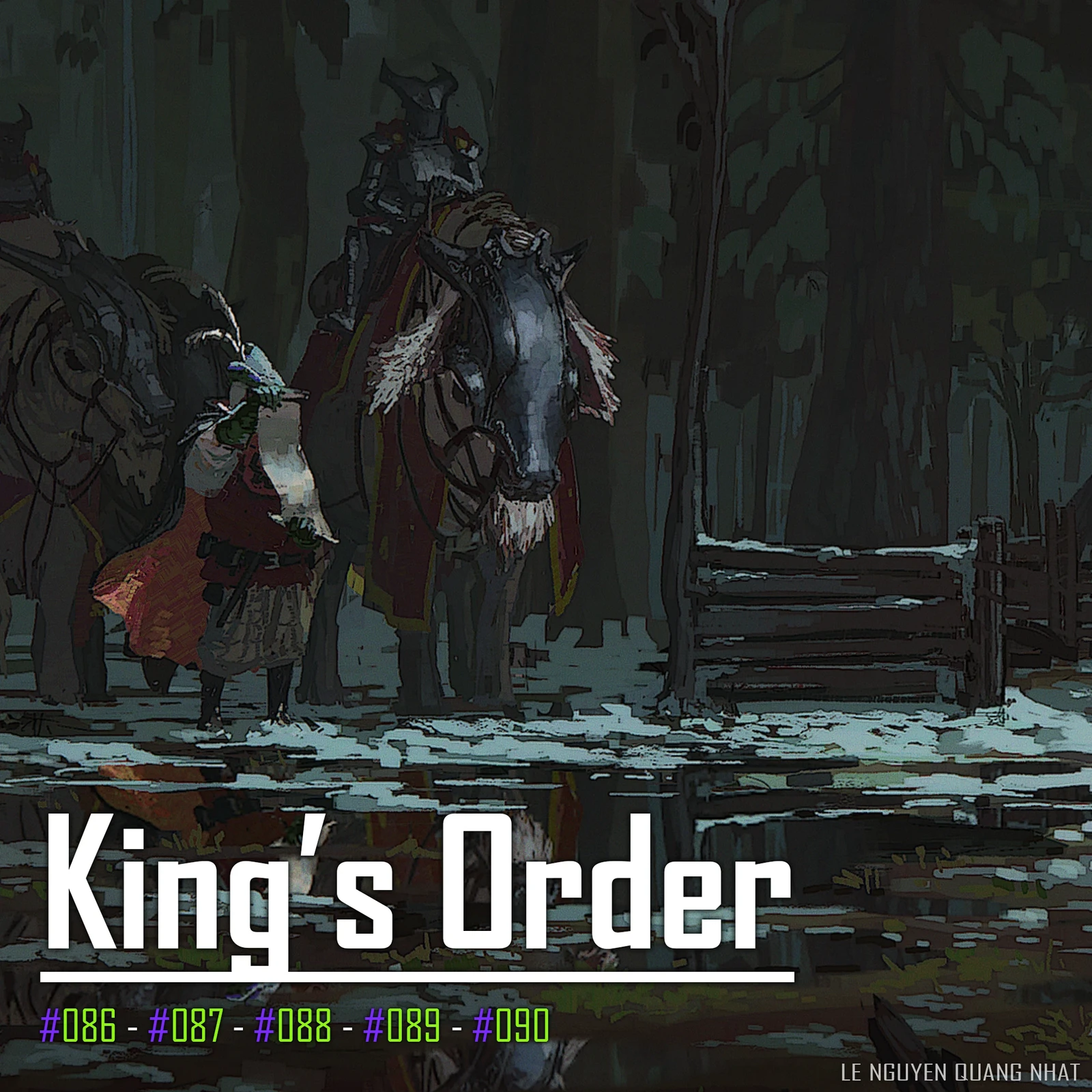 King's Order - Digital Painting Timelapse