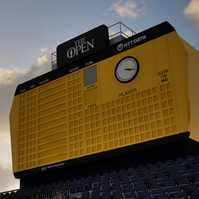 NTT Datawall 3D Environment