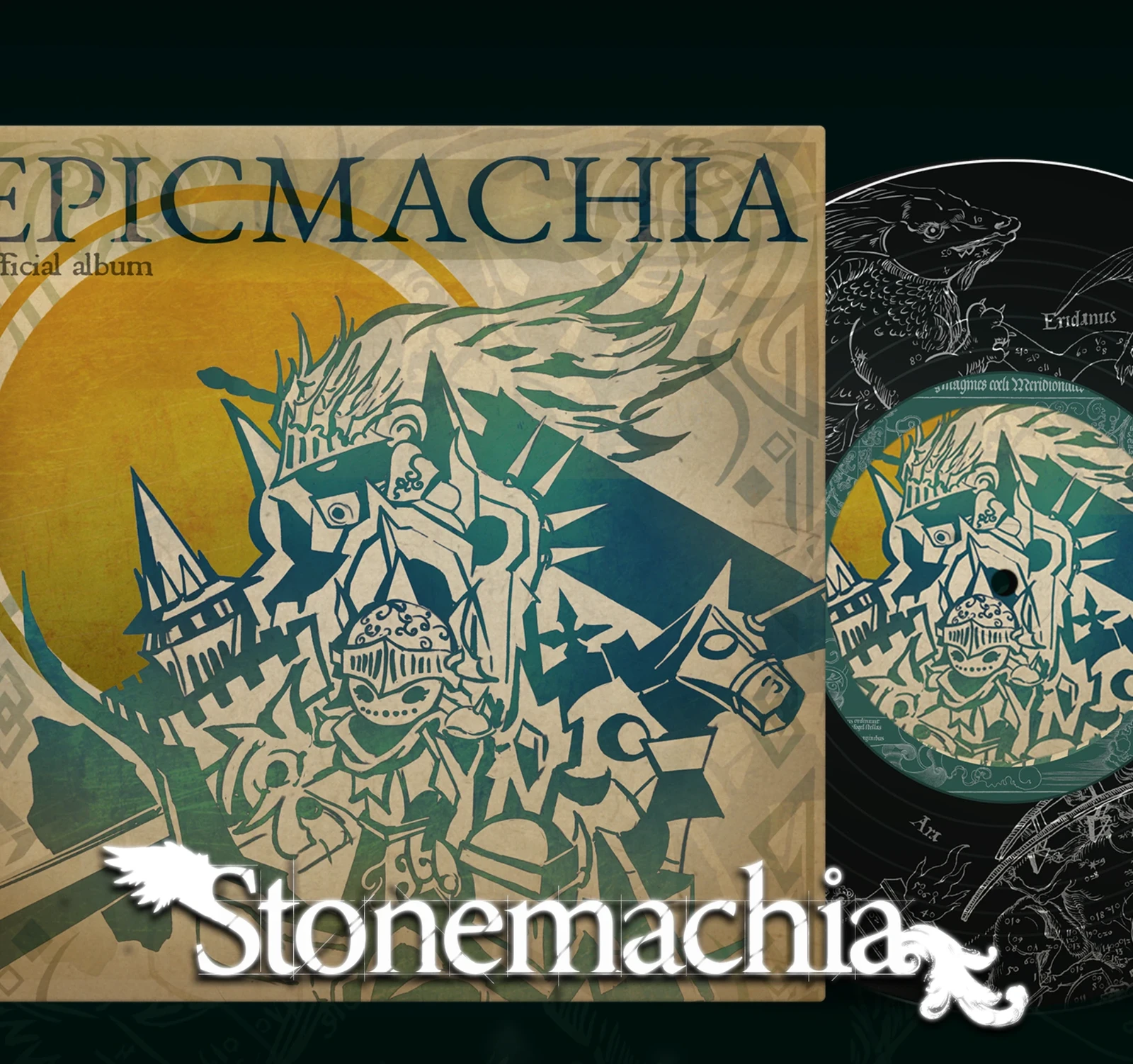 Stonemachia - Vynil illustration