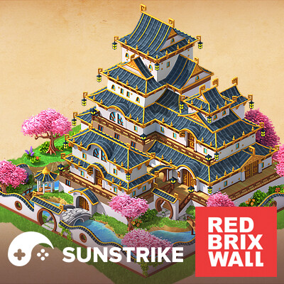 Empire City Ancient East game art showing cohesive style consistency across environment and character assets