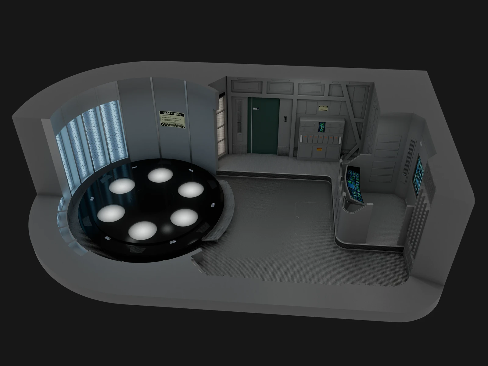 USS Victory - Deck 07: Transporter Room
