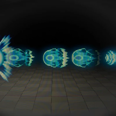 Megaman Charged Shot VFX