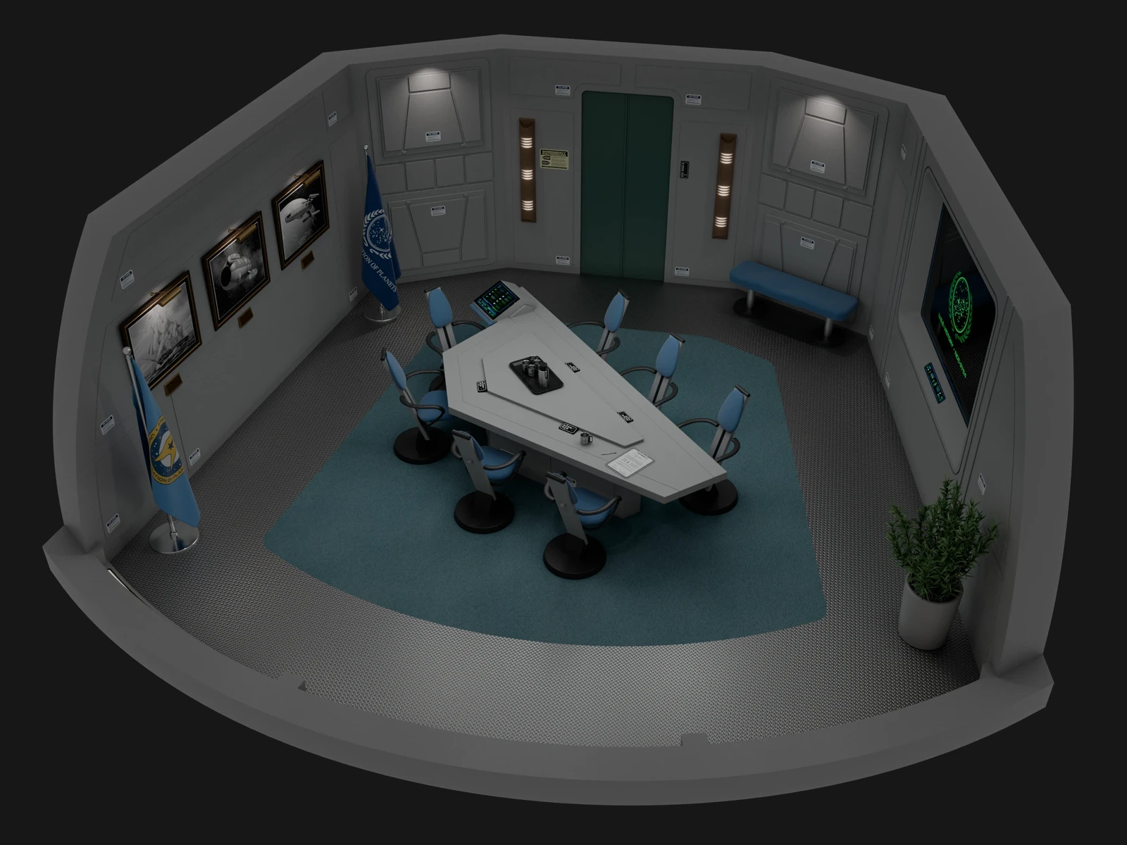 USS Victory - Deck 07: Briefing Room