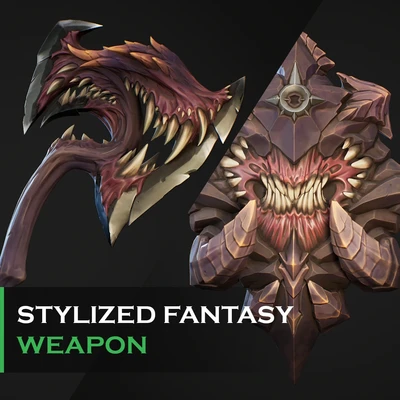 Stylized Fantasy Weapon Pack 01 