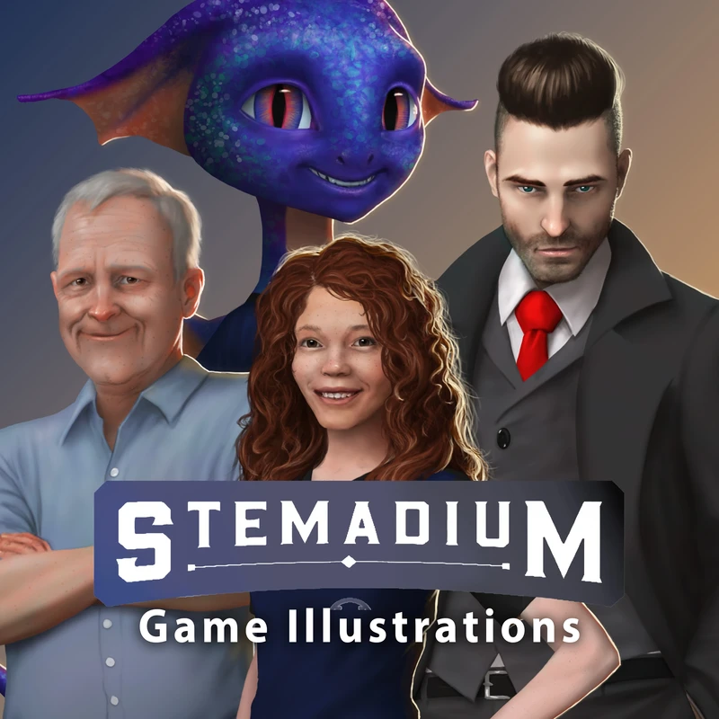 Galatea Digital - Baseball mobile game Illustrations