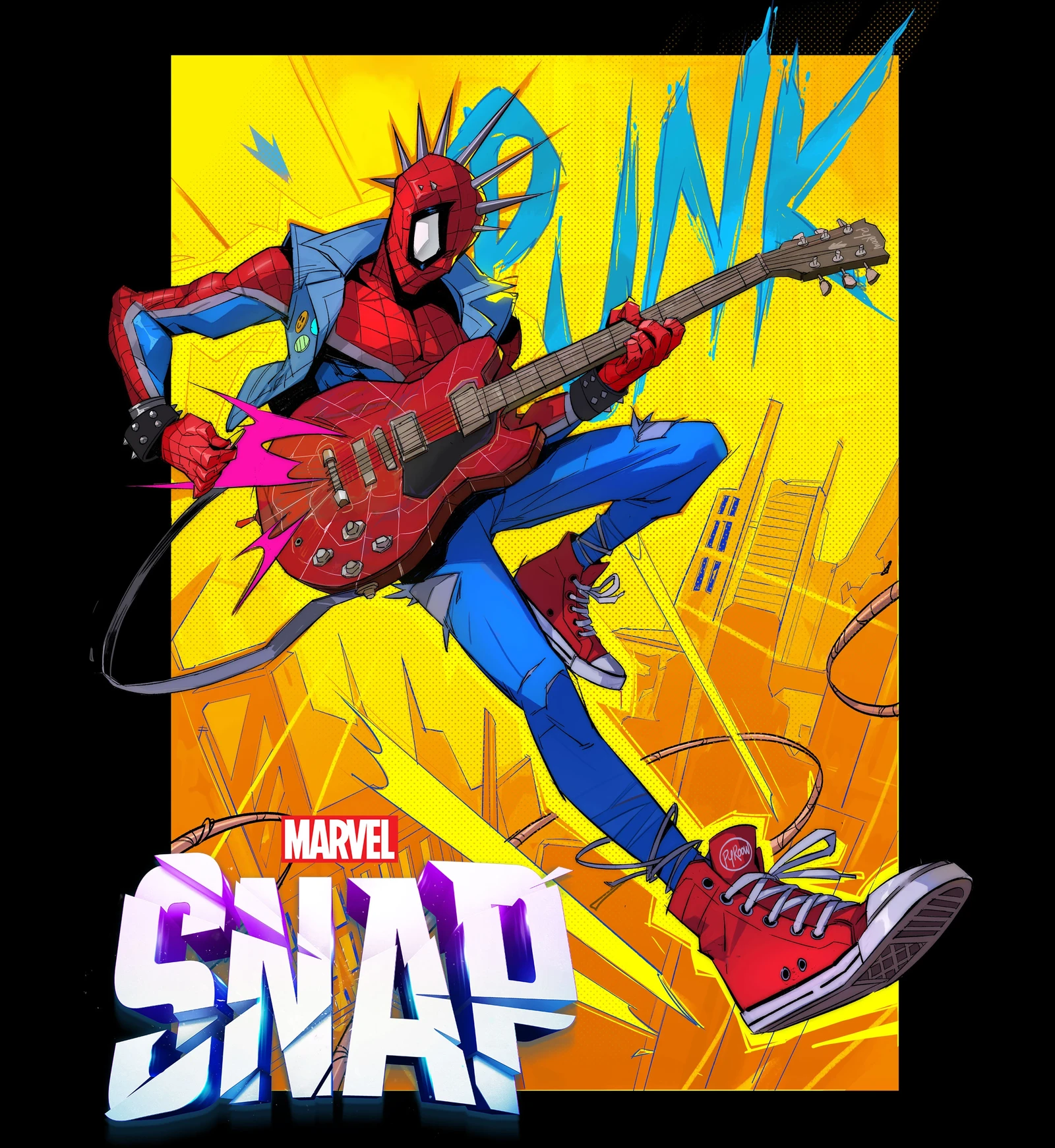 Marvel Snap Card -- SpiderPunk