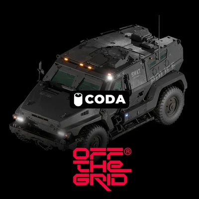SWAT truck for the "Off The Grid" game
