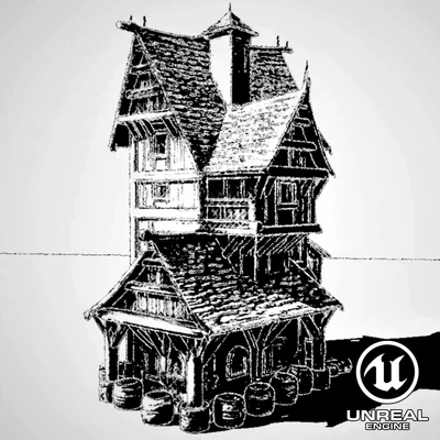 Post Process Hatching Shader –