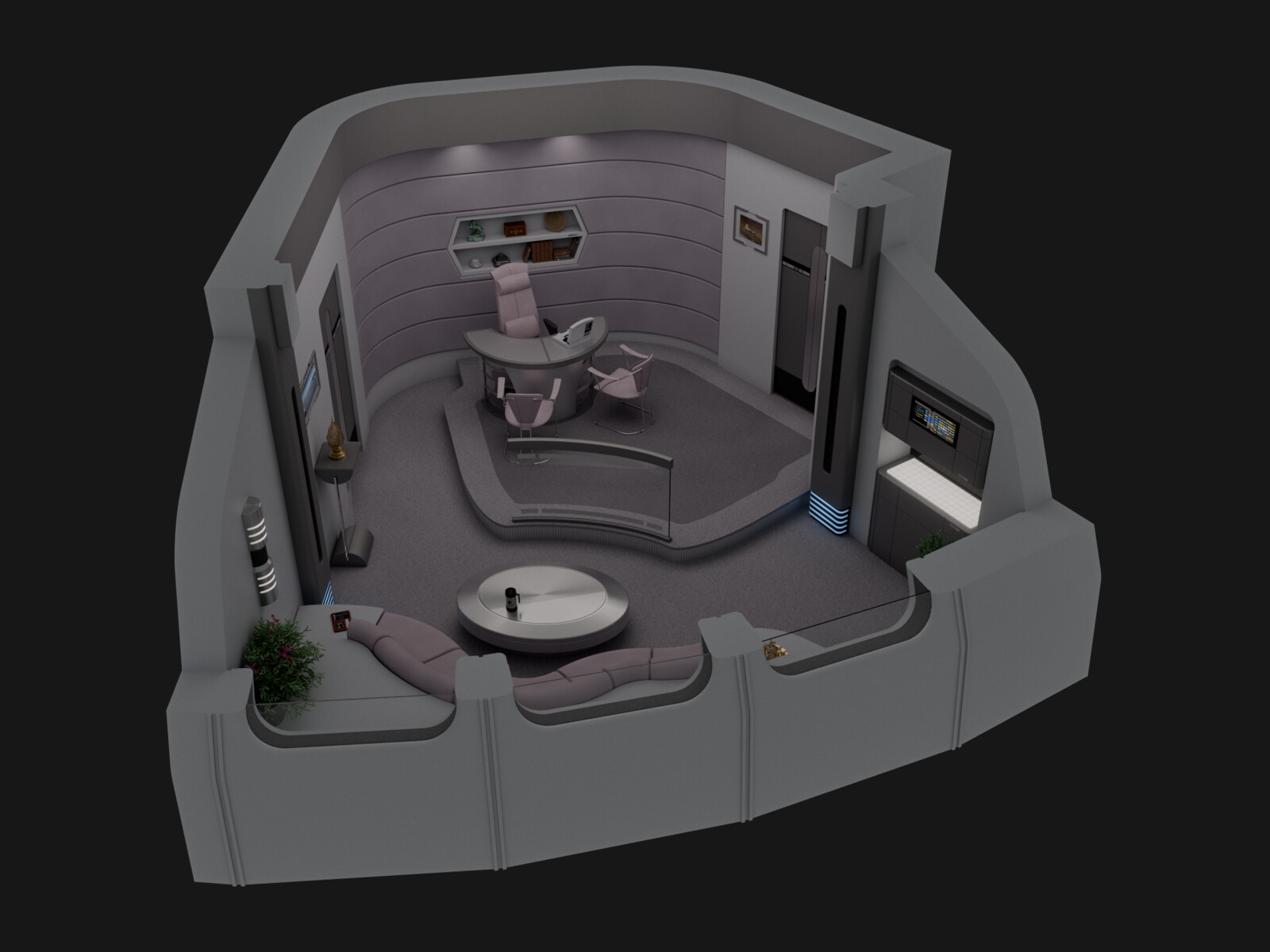 USS Appalachia - Deck 01: Ready Room