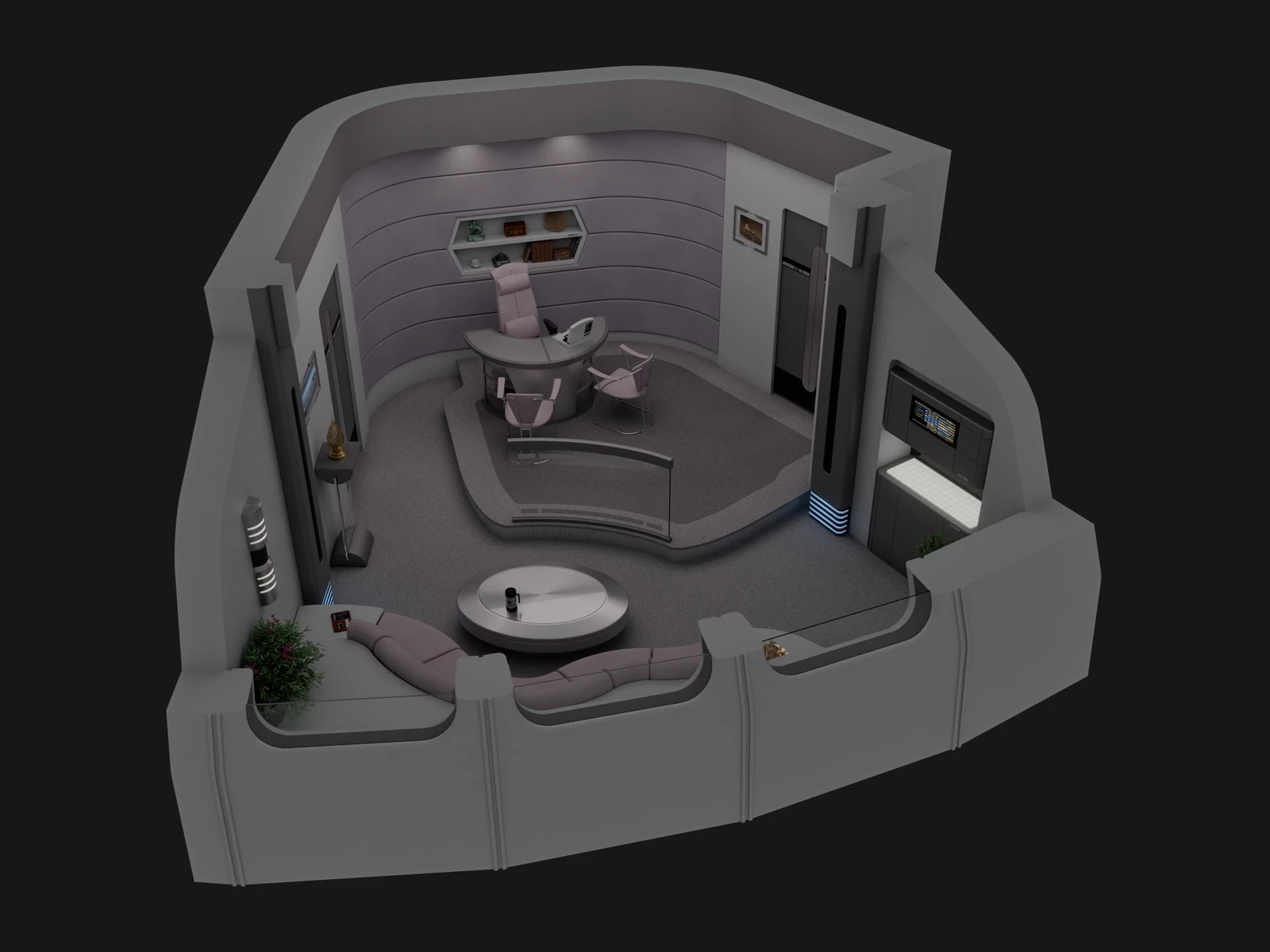 USS Appalachia - Deck 01: Ready Room