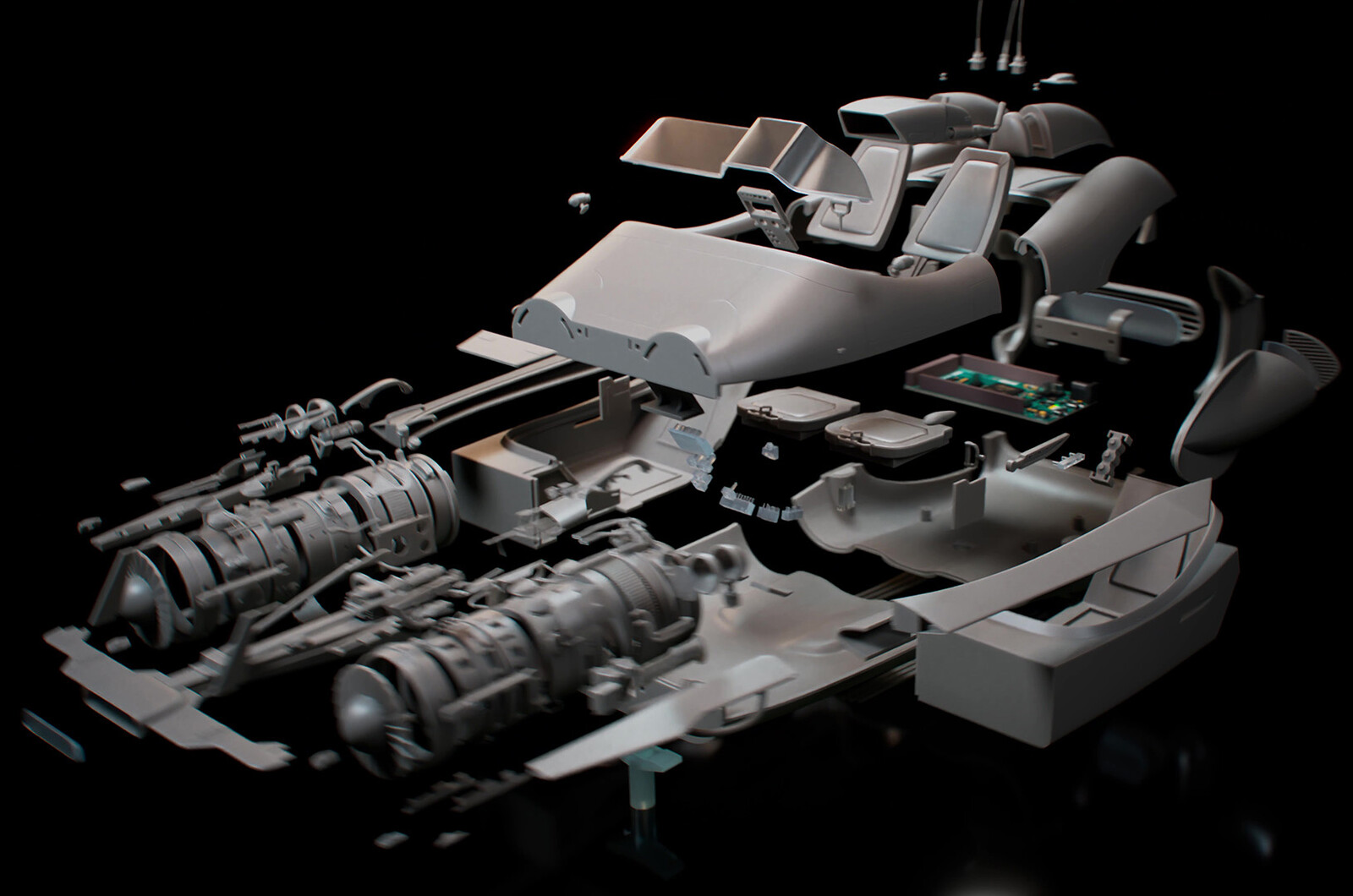 Star Wars Speeder 3D print Making Of