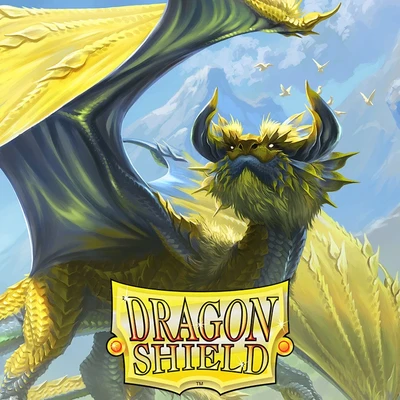 Yellow and Silver - Dragon Shield