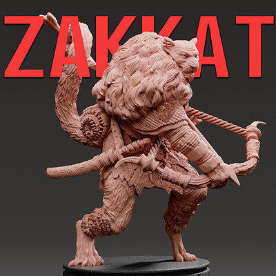 Crypta Miniatures | Zakkat, the Beast Archer