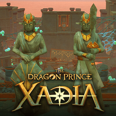 The Dragon Prince Xadia - Sunfire Elf Statues