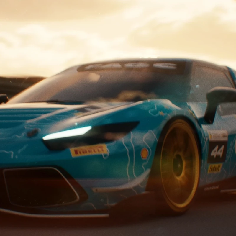 Unreal Racetrack Animation