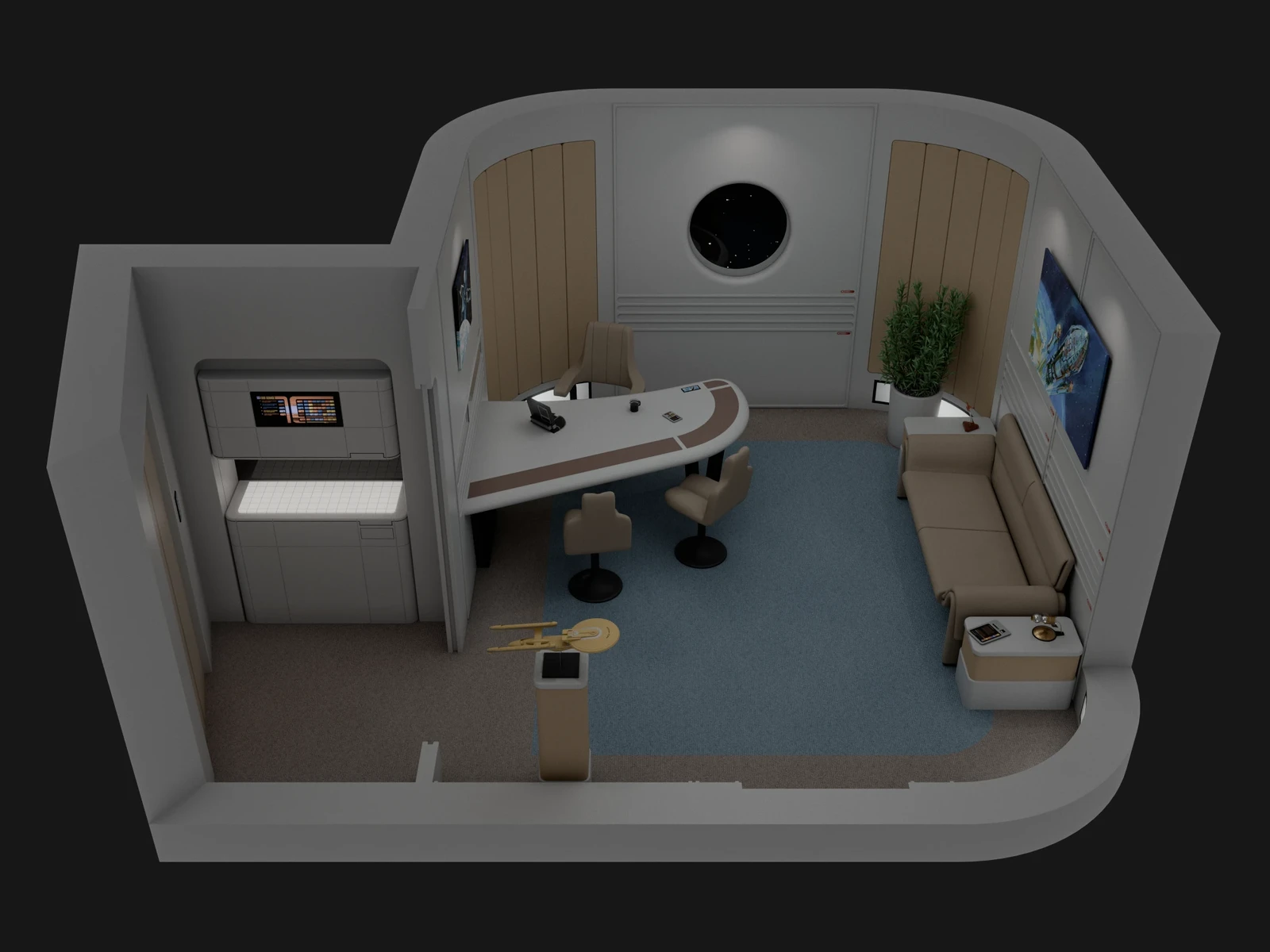 USS Potemkin - Deck 02: Captain's Office