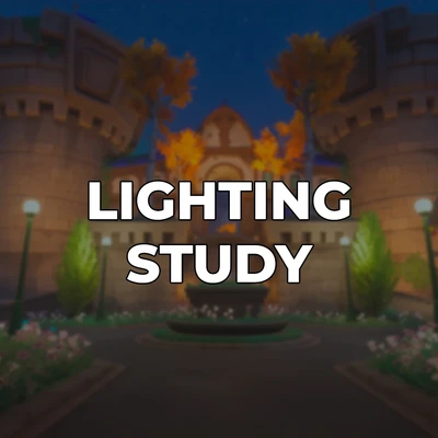 LIGHTING STUDY | NIGHT BLIZZARD WORLD: REIMAGINED