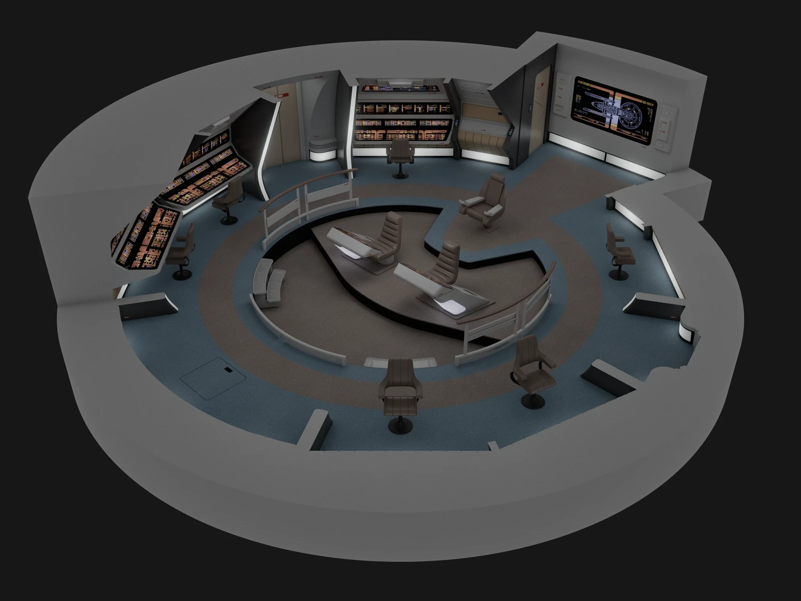 USS Potemkin - Deck 01: Main Bridge