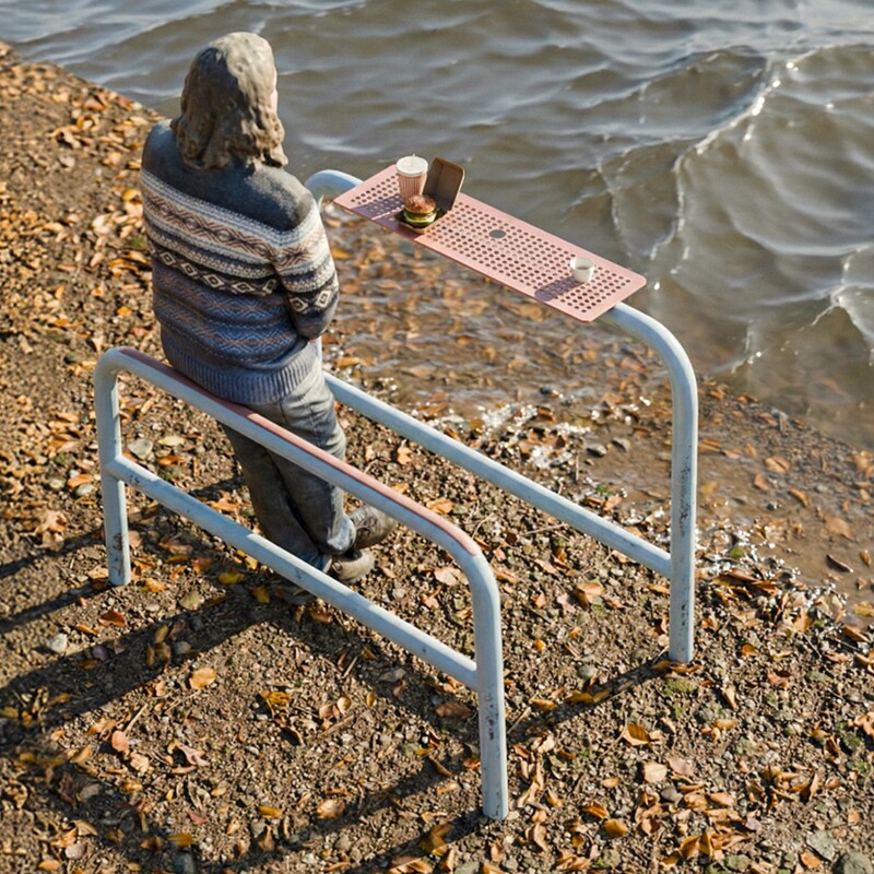 Riverside city furniture for Hradec Kralové